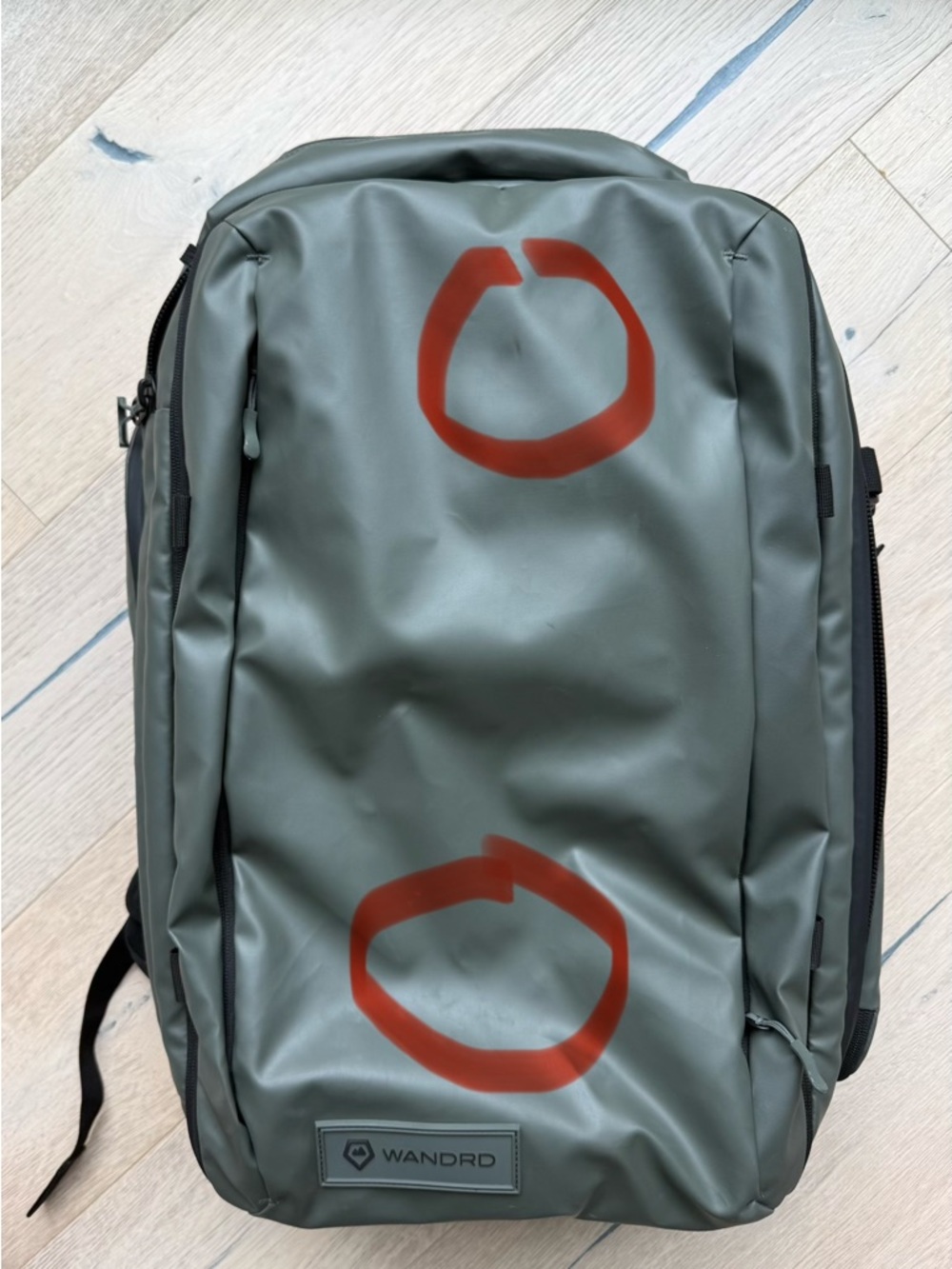 Wandrd Transit Travel Backpack 45L - Olive Green - Picture 8 of 9